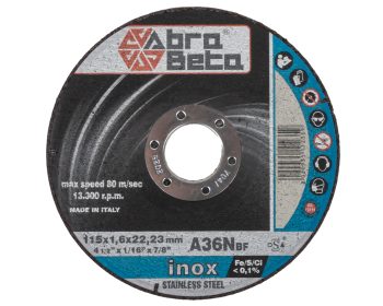 Kotouč tenký řezný na nerezovou ocel 115 x 1,6 mm