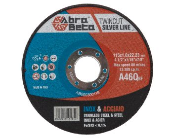 Kotouč tenký řezný na ocel a nerezovou ocel 115 x 1,6 mm