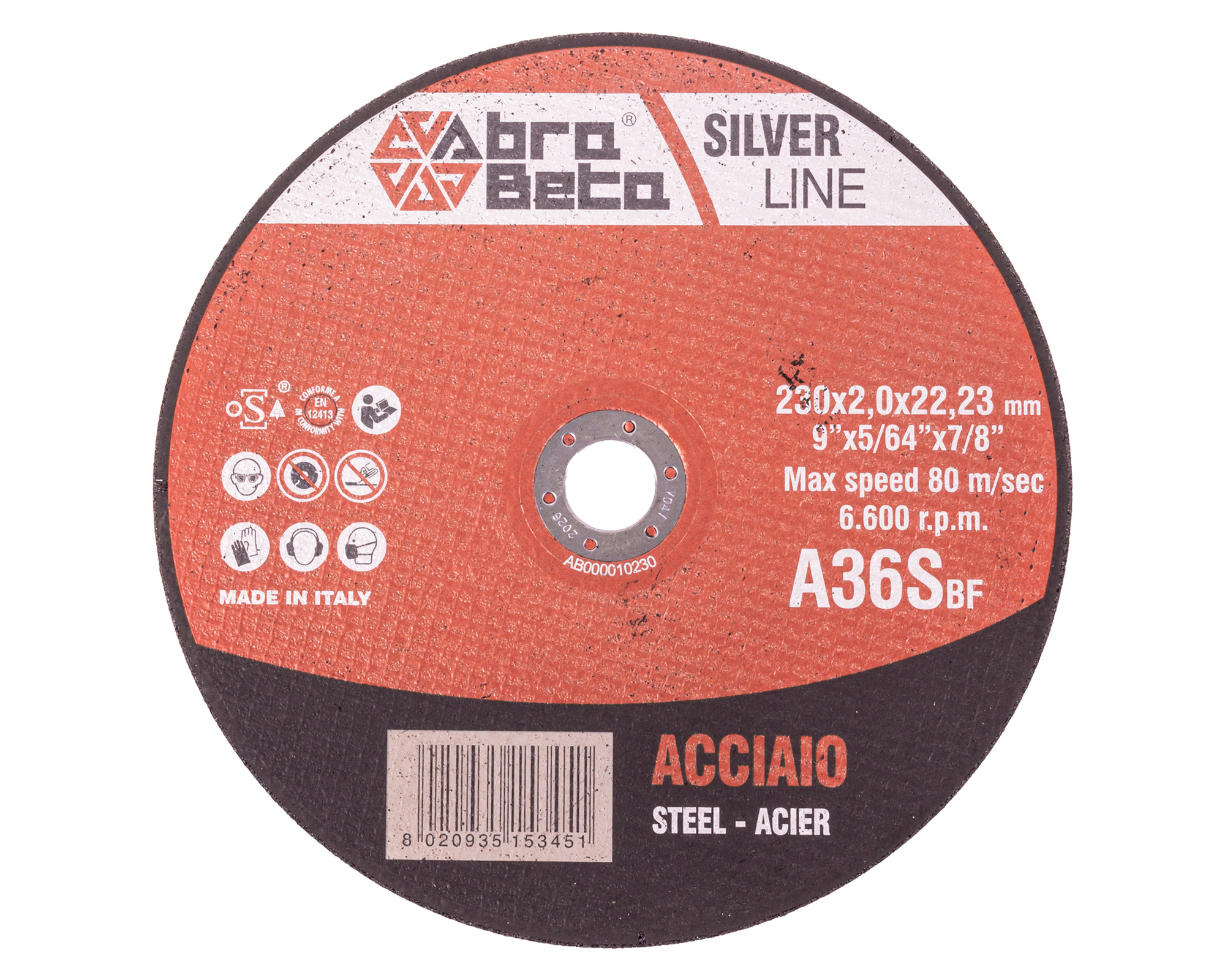 Kotouč řezný na ocel 230 x 2 mm