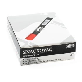 Značkovač permanent ČERVENÝ 3