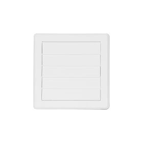 Mřížka větrací gravitační 175x175 G/125 bílá/0233 1