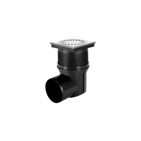 Vpusť kanalizační boční KVB DN 110 nerez/0522 1