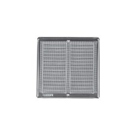 Mřížka větrací rámeček, síťovina 200x200 nerez/0707 2