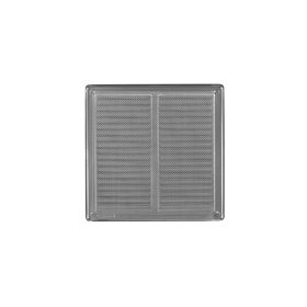 Mřížka větrací rámeček, síťovina 250x250 nerez/0708 2