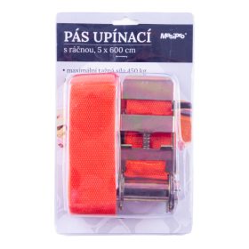 Pás s ráčnou 450kg/50mm/6m upínací 2