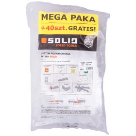 Spony SOLID leveling 1,5mm-400+40ks 2