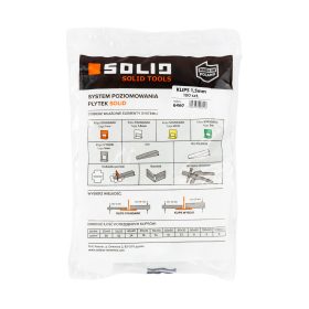Spony SOLID leveling 1,5mm-100ks 2