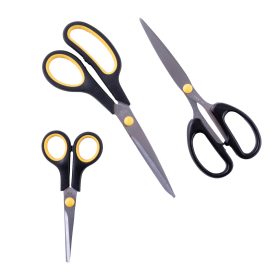 Nůžky univerzální/kancelářské sada 3ks (21 a 18,5 a 14cm) 1