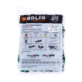 Spony SOLID leveling 3mm-100ks 2