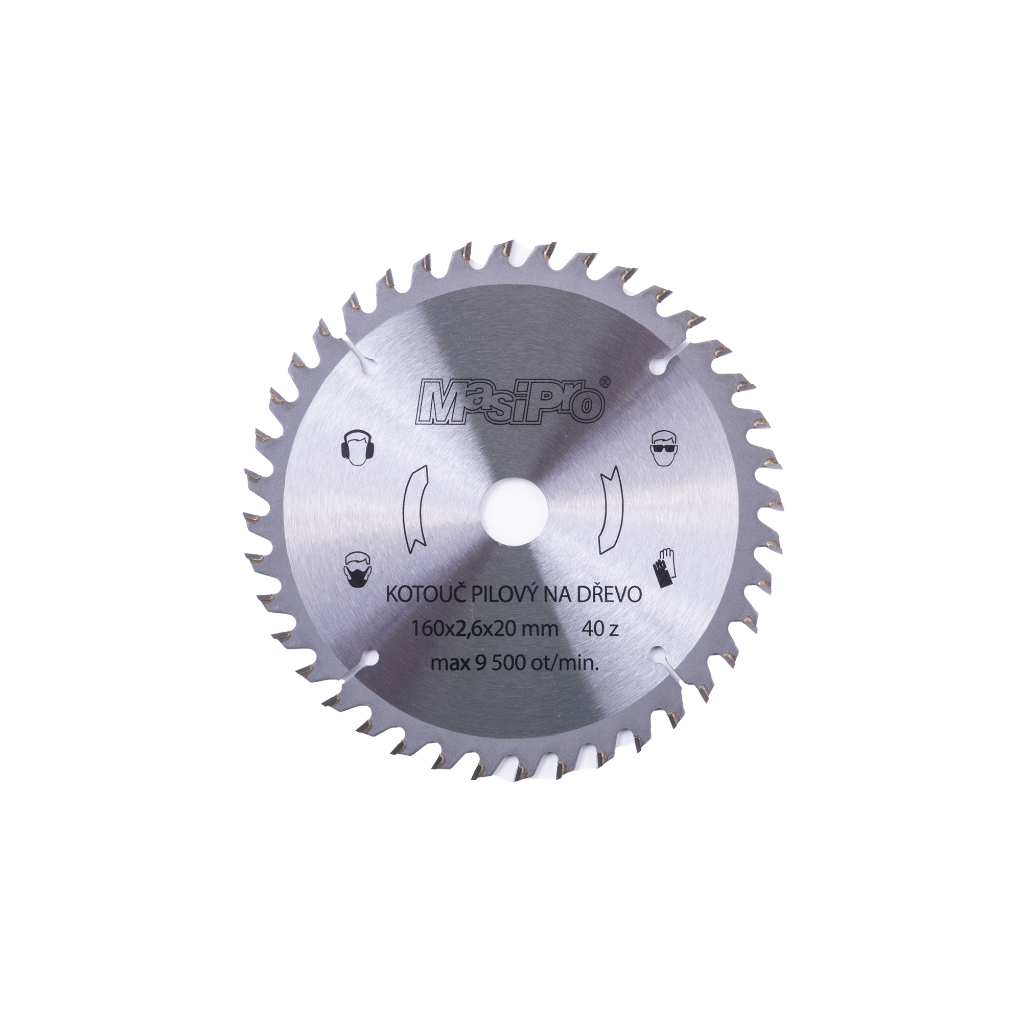 Kotouč pilový 160x2.6x20mm/40z