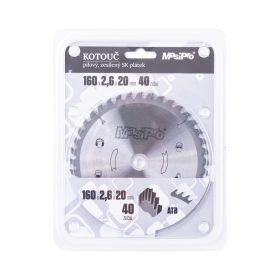 Kotouč pilový 160x2.6x20mm/40z 2