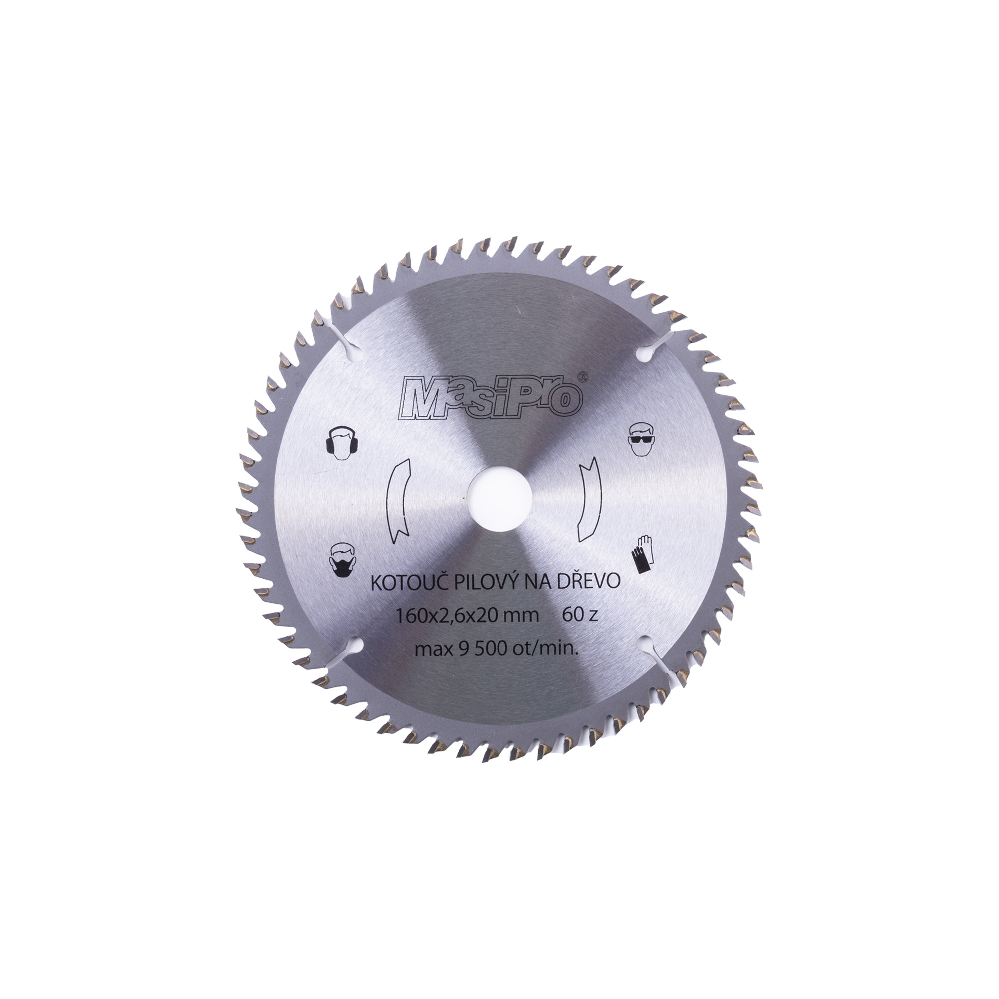 Kotouč pilový 160x2.6x20mm/60z