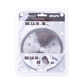 Kotouč pilový 160x2.6x20mm/60z 2