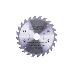 Kotouč pilový 185x2.5x30mm/24z