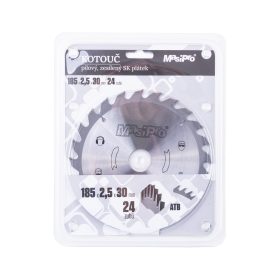 Kotouč pilový 185x2.5x30mm/24z 2