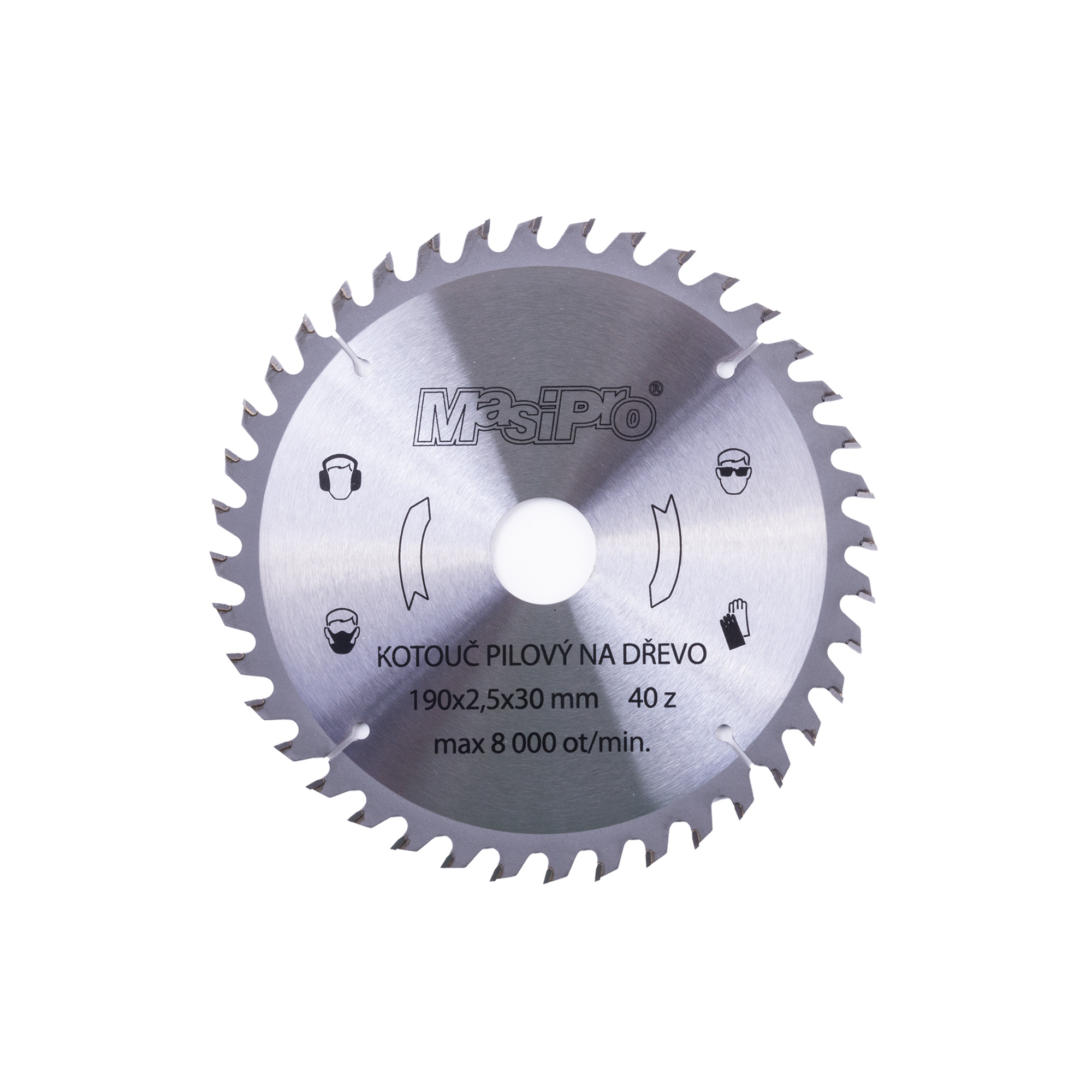 Kotouč pilový 190x2.5x30mm/40z