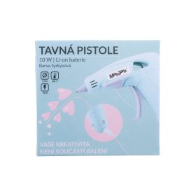 Pistole tavná MasiPro Li-on 10W tyrkysová 2