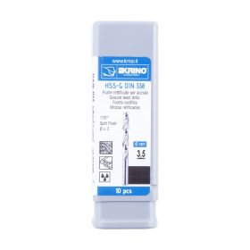 Vrták KRINO HSS-G 3,50 mm vybrušovaný, balení 10 ks 2