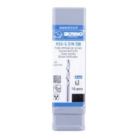 Vrták KRINO HSS-G 6,50 mm vybrušovaný, balení 10 ks 2