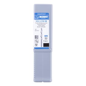 Vrták KRINO HSS-G 12,50 mm vybrušovaný, balení 5 ks 2