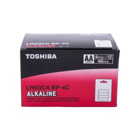 Baterie TOSHIBA AA LR6GCA BP-4C ALKALINE 1,5V 2