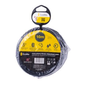 Kabel 10m 230V guma černý 3x1,5mm IP44 2
