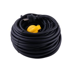 Kabel 30m 230V guma černý 3x1,5mm IP44