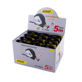 Metr svinovací ASSIST CHROM 5m 6