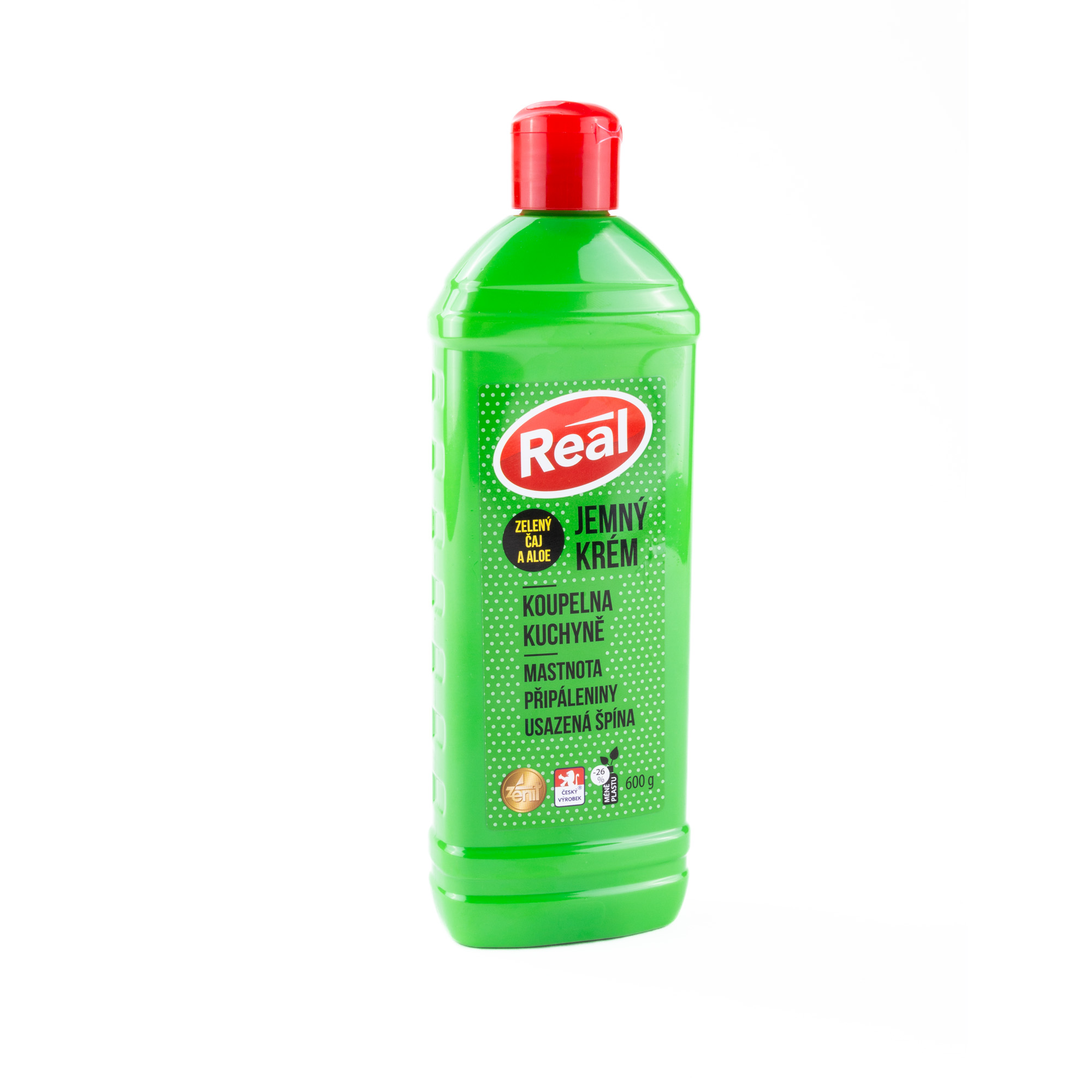 Real jemný zelený čaj a aloe 600 g