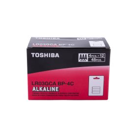Baterie TOSHIBA AAA LR03GCA BP-4C  ALKALINE 1,5V 2