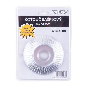 Kotouč rašplový MasiPro na dřevo 115mm 2