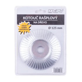 Kotouč rašplový MasiPro na dřevo 125mm 2