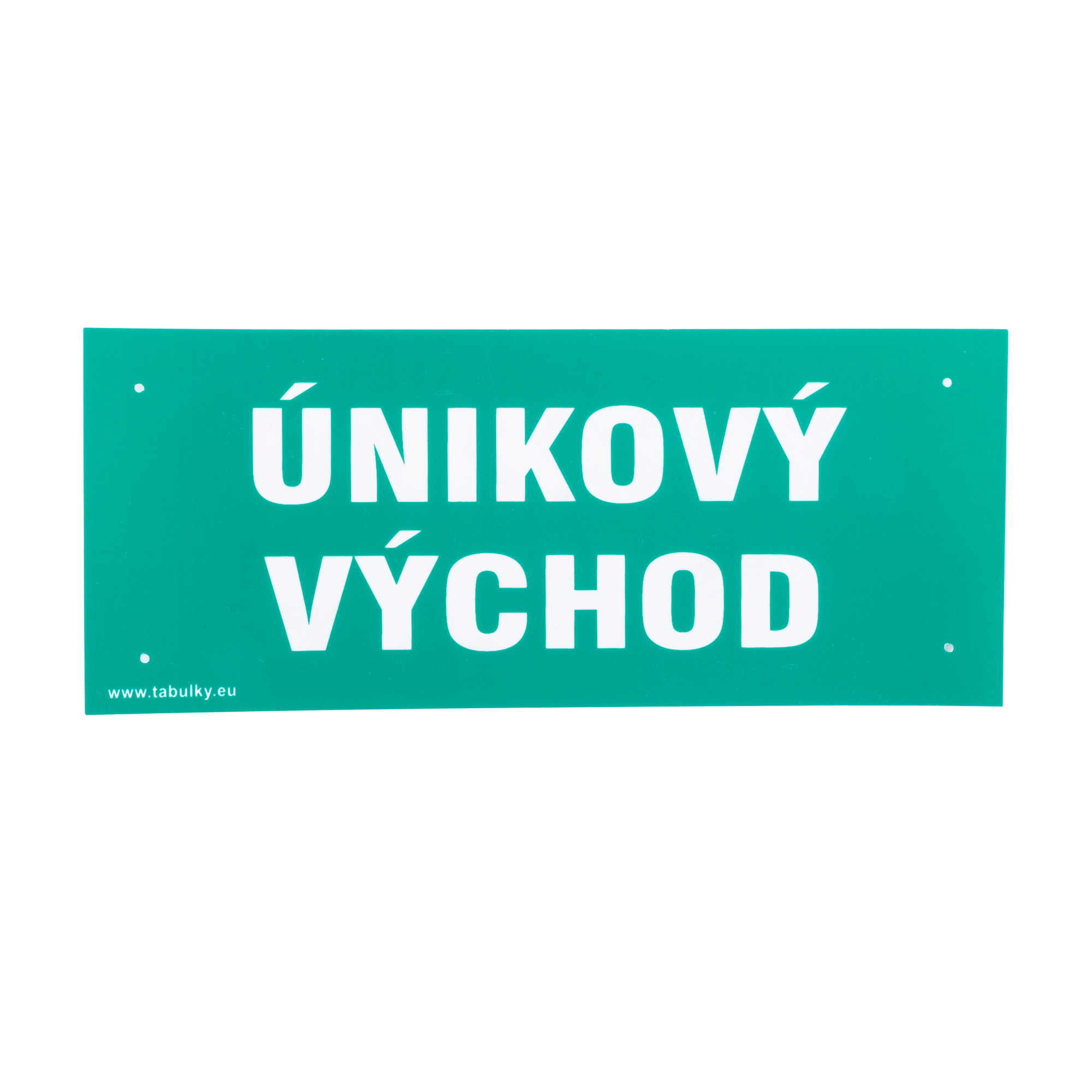 Tabulka informační   ÚNIKOVÝ VÝCHOD