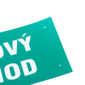 Tabulka informační   ÚNIKOVÝ VÝCHOD 2