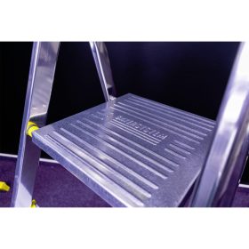 Schůdky Bayersystem jednostranné 3+1 AL BS-DA4/P 5