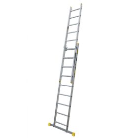 Žebřík Bayersystem 2x9 dvoudílný AL BS-DW 2x 2