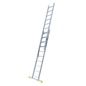 Žebřík Bayersystem 2x10 dvoudílný AL BS-DW 2x 2