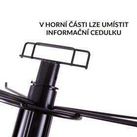 Stojan na rukavice kovový/5pater 4