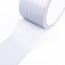 Páska textil-speciál 48mm/20m, stříbrná duct tape 2