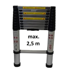 Žebřík teleskopický Alu, 2,5m - AR99-6250 1