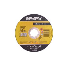 Kotouč řezný MasiPro ocel 115x1 mm