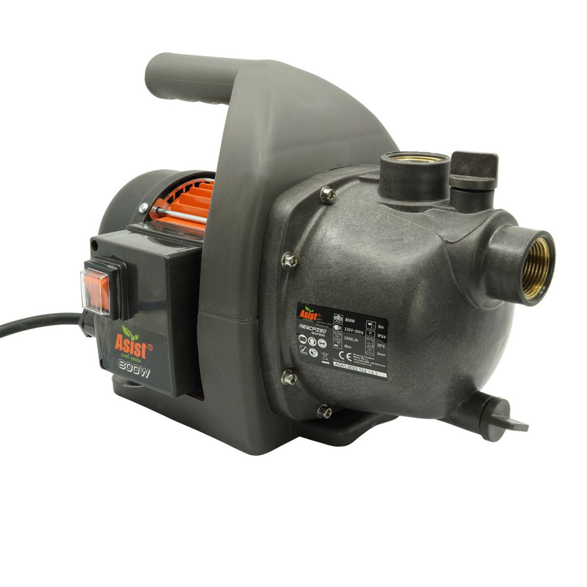 Čerpadlo zahradní ASIST 800W - AE9CPZ80