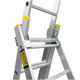 Žebřík Bayersystem 3x12 třídílný AL BS-DW 3x 3