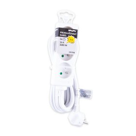 Kabel prodlužovací MasiPro 5 m / 3 zásuvky 2