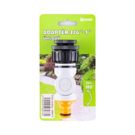Adaptér PLAST 3/4"-1", úhlový 2