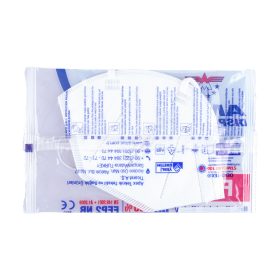 Respirátor FFP2, skládací, bílý, 1ks 3