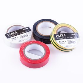 Elektropáska 15mm/10m černá 2