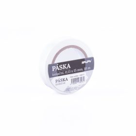 Elektropáska 15mm/10m bílá