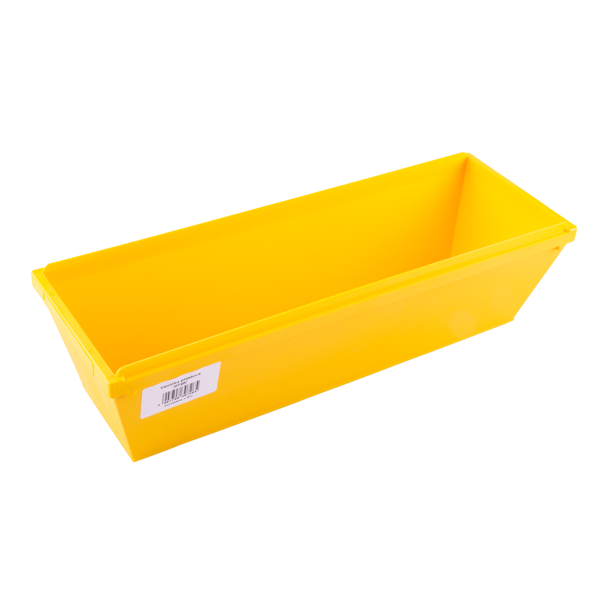 Vanička K plast, žlutá/0726