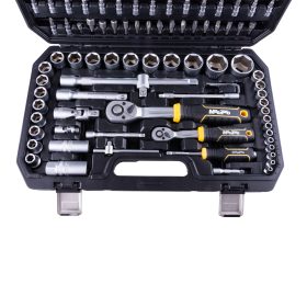 Gola sada 1/2" + 1/4" - 94ks v plastovém kufru 4